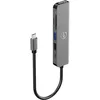Image de Mobility Lab Mobility   Hub adaptateur USB-C 6 en 1 60W   Port HDMI, USB 2.0, USB 3.0 super rapide, lecteur de carte SD et micro SD   HDMI 4K   Compatibilité macOS et Windows