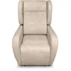 Image de LOUNGITUDE RELAXXO - Fauteuil de Relaxation électrique et releveur Lise en Tissu Imitation Cuir - Beige