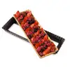 Image de Moule à tarte amovible rectangle acier revêtu antiadhérent bords cannelés 36 cm Mathon