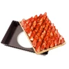 Image de Moule à tarte amovible rectangle acier revêtu antiadhérent bords cannelés 30 cm Mathon