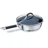 Image de Sauteuse antiadhésive inox et couvercle Rapid Cook 24 cm Mathon