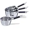 Image de Set 4 casseroles inox Rapid Cook 14, 16, 18 et 20 cm Mathon