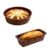 Image de Lot de 2 Flexi'Moules en silicone - 1 cake 24 cm et 1 rond 24 cm Mathon