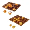 Image de Lot de 2 Flexi'Plaques en silicone - 20 mini-muffins et 24 mini-madeleines Mathon
