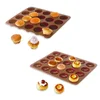 Image de Lot de 2 Flexi'Plaques en silicone - 20 mini-muffins et 20 mini-savarins Mathon