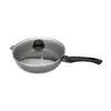Image de Sauteuse revêtement Dur comme la pierre 28 cm et couvercle en verre Mathon