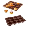 Image de Lot de 2 Flexi'plaques en silicone 12 muffins et 20 mini-muffins Mathon