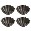 Image de Lot de 4 Moules à briochettes individuels 8 cm Gobel