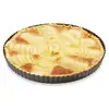 Image de Moule à tarte acier revêtu antiadhérent bords cannelés 28 cm Mathon