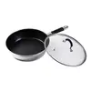 Image de Sauteuse antiadhésive inox et couvercle Rapid Cook 28 cm Mathon