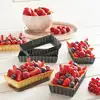 Image de Set de 4 moules à tartelettes avec fonds amovibles Mathon