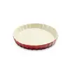 Image de Moule à tarte en céramique 24 cm rouge Mathon