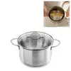 Image de Faitout multifonction cuiseur vapeur et cuit pâtes avec panier passoire rotatif en inox et couvercle en verre 24 cm 6,7 L Mathon
