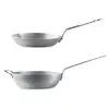 Image de Lot poêle 28 cm et sauteuse paysanne 32 cm acier Minéral B De Buyer