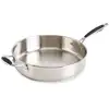 Image de Sauteuse tout inox avec contre-poignée Excell'Inox 28 cm Mathon