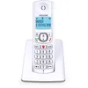 Image de Alcatel F530, téléphone sans Fil, avec Fonction Blocage d'appels, Mains Libres et Deux Touches de mémoires directes Blanc/Gris & Bloc 6 Prises 16A 2P+T avec Interrupteur Blanc - Zenitech
