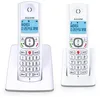 Image de Alcatel F530 Duo - Téléphone sans Fil DECT Design, Mains Libres, Grand écran rétroéclairé - Blanc/Gris & F530 - Telephone sans Fil avec Blocage d'appels evolué, Mains Libres, 10 melodies d'appel