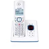 Image de ALCATEL F530 Voice - Téléphone Fixe Sans Fil DECT Avec Répondeur - Grand Écran Rétroéclairé - Mains Libres - Fonction Blocage Des Appels - 2 Touches De Mémoires Directes - Blanc/Bleu