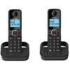 Image de Alcatel F860 DUO EU Téléphone DECT Identification de l'appelant Noir ALC3700601423402