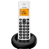 Image de ALCATEL E260 - Téléphone Fixe sans Fil DECT - Design Compact - Grand Écran Rétroéclairé - Mains Libres - Fonction Blocage des Appels Indésirables - Blanc
