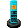 Image de ALCATEL E260 - Téléphone Fixe sans Fil DECT - Design Compact - Grand Écran Rétroéclairé - Mains Libres - Fonction Blocage des Appels Indésirables - Bleu
