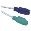 Image de Waytex 11400 Adaptateur USB pour Clavier/Souris 2 x PS/2