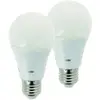Image de Set of 2 SMD LED A60 Opaque bulbs, E27 base, 1055 Lumens, 75W equivalent, 4000 K, Neutral White