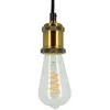 Image de Xanlite Ampoule LED E27 Vintage ST64 - Filament Angle D'Éclairage 320° - Edison 4W Équivalant 28W 300 Lumens - Lumière Blanche Chaude - RFDE280STS