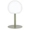 Image de Xanlite, Lampe à Poser POP Boule Métal Rechargeable USB, Température de Couleur Réglable, Résistante IP44, Nomade avec Autonomie 8H, Finition Polie, Kaki