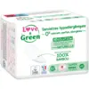 Image de LOVE & GREEN Serviettes Hygiéniques Hypoallergéniques avec Ailettes Super - 12 serviettes