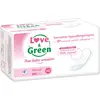 Image de Love & Green - Serviettes Incontinence / Fuites urinaires - Protections écologiques absorbantes pour fuites urinaires légères - NORMAL - Lot de 2 X 12 serviettes (24 unités)