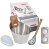 Image de France Sauna Coasto SN-STEAMPK - Pack d'accessoires pour Sauna Traditionnel Luminaires + Seau & Louche + Hygro/Thermomètre