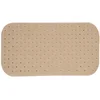 Image de MSV Tapis de Douche de qualité supérieure - Antibactérien - Antidérapant - avec ventouses - Beige - Senteur de Roses - env. 36 x 76 cm - Lavable à 60 °C