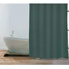 Image de MSV Rideau de Douche Polyester 180x200cm Gris Foncé
