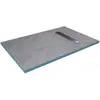 Image de RECEVEUR DE DOUCHE A CARRELER 90x140CM RECOUPABLE AVEC BONDE CANIVEAU