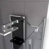Image de AURLANE Barre de Fixation d'angle pour Douche a l'italienne-Freedom 2 Angle-Barre DE Fixation Murale d'angle