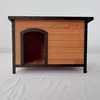 Image de WERKA PRO Niche en Bois pour Chiens - Toit Étanche et Pieds Surélevés - Utilisation Intérieure/Extérieure - 63,5 x 86 x H 56,