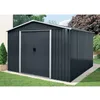 Image de WERKA PRO Abri Jardin métal 10,4m2 3,24 x 3,22 x h2,05m