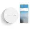 Image de Netatmo Détecteur de Fumée Intelligent, 10 Ans de Batterie, Tests automatisés, Alarme Incendie connectée sans Box domotique, Certifié NF et EN14604, NSA-FR, Unique, Blanc