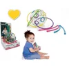 Image de BSM Edushape   Lacage Malin   Jeu d'Enfilage Balle Transparente   10 Tiges Flexibles Colorées et Cartes Défi Progressives   Jouet Éducatif Motricité Fine et Dextérité Dès 12 Mois