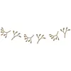 Image de Guirlande de Gui en Bois - Décoration de Noël & Nouvel An à Personnaliser - 180 x 12 cm - Déco Intérieure et Extérieur - Forme en Bois à Peindre   Bois Certifié PEFC - 2375