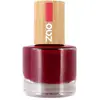 Image de ZAO - Top Coat Vernis à ongles 8 ml Rouge foncé unisex