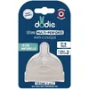 Image de DODIE Tétine Multi-Perforée Débit 2 0-6 mois (Lot de 2)