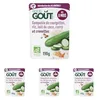 Image de GOOD GOÛT - Compotée de courgettes, riz, lait de coco, curry et crevette - Plat Cuisiné Pour Bébé - Introduction des allergènes - Dès 8 Mois - Purée Moulinée - Fabriqué En France - 190g (Lot de 4)