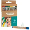 Image de Namaki - Kit 6 crayons Arc-en-Ciel (blanc/noir/jaune/vert/bleu/rouge) Teint 13 g Noir unisex