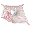 Image de Lapinou doudou carré Rose
