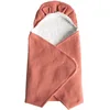Image de DOMIVA 2400051 Couverture Nomade Fluffy Terracotta avec 3 OU 5 Points, Auto-AGRIPPANTE
