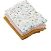 Image de DOMIVA - LOT 3 Langes en Gaze DE Coton : 1 Imprime + 2UNI Rose Caramel 60x60 cm 1 Imprime + 2UNI Rose Caramel