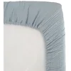 Image de DOMIVA -Drap Housse Lange 60x120 cm Bleu Vintage