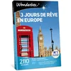Image de Wonderbox - 3 Jours De Rêve en Europe - Coffret Cadeau - Idée Cadeau Séjours
